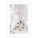 Poster I Am Woman - white lily flower with delicate red contrast 127243 additionalThumb 19