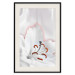 Poster I Am Woman - white lily flower with delicate red contrast 127243 additionalThumb 19