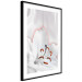 Poster I Am Woman - white lily flower with delicate red contrast 127243 additionalThumb 6