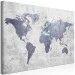 Large canvas print Concrete World Map [Large Format] 128343 additionalThumb 2