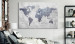 Large canvas print Concrete World Map [Large Format] 128343 additionalThumb 5