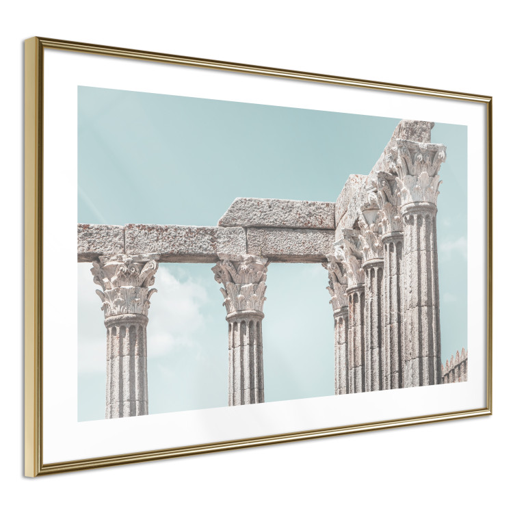 Wall Poster Pillars of History - architecture of historic columns against a clear sky 129843 additionalImage 7