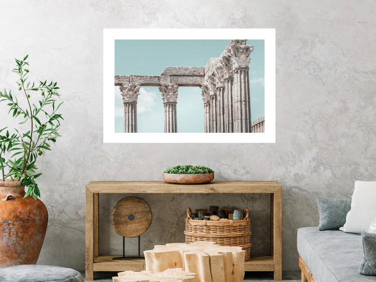 Wall Poster Pillars of History - architecture of historic columns against a clear sky 129843 additionalImage 3