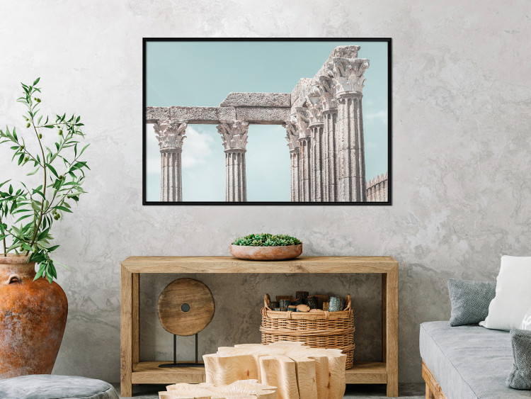Wall Poster Pillars of History - architecture of historic columns against a clear sky 129843 additionalImage 4