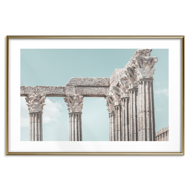 Wall Poster Pillars of History - architecture of historic columns against a clear sky 129843 additionalImage 14