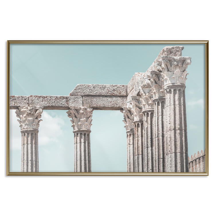 Wall Poster Pillars of History - architecture of historic columns against a clear sky 129843 additionalImage 17