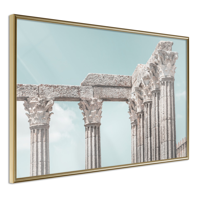 Wall Poster Pillars of History - architecture of historic columns against a clear sky 129843 additionalImage 12