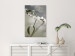 Canvas Art Print Mistletoe sprig - winter, botanical photography on a grey background 130743 additionalThumb 3