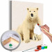 Paint by Number Kit Lovely Bear 131443