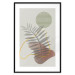 Wall Poster Palm Shadow - plant among various figures in an abstract motif 131843 additionalThumb 17