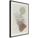 Wall Poster Palm Shadow - plant among various figures in an abstract motif 131843 additionalThumb 6