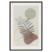 Wall Poster Palm Shadow - plant among various figures in an abstract motif 131843 additionalThumb 19