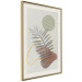 Wall Poster Palm Shadow - plant among various figures in an abstract motif 131843 additionalThumb 9