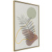 Wall Poster Palm Shadow - plant among various figures in an abstract motif 131843 additionalThumb 11