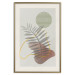 Wall Poster Palm Shadow - plant among various figures in an abstract motif 131843 additionalThumb 20