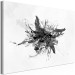 Canvas Art Print Expansion (1-piece) Wide - industrial black and white abstraction 132243 additionalThumb 2