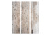 Room Divider Screen Old Concrete (3-piece) - industrial composition with concrete background 132943 additionalThumb 3