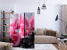 Room Divider Screen Orchid Flowers and Stones - pink lilies and black stones in a zen style 133943 additionalThumb 4