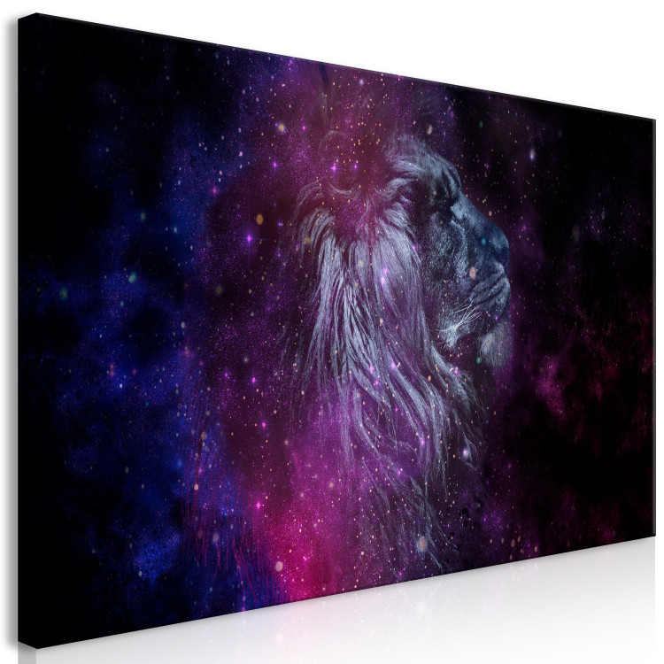 Large canvas print Cosmic Lion II [Large Format] 136343 additionalImage 2