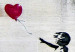 Large canvas print Girl With a Balloon by Banksy II [Large Format] 136443 additionalThumb 5