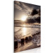 Canvas Print Broken Passion (1-piece) Vertical - sunset and sea 137943 additionalThumb 2