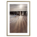 Wall Poster Light of Hope - seascape of a beach against a setting sun 138043 additionalThumb 16