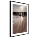 Wall Poster Light of Hope - seascape of a beach against a setting sun 138043 additionalThumb 4
