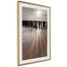 Wall Poster Light of Hope - seascape of a beach against a setting sun 138043 additionalThumb 9