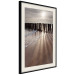 Wall Poster Light of Hope - seascape of a beach against a setting sun 138043 additionalThumb 10