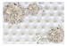 Wall Mural Golden jewels on a quilted background - Glamor style composition 138143 additionalThumb 1