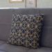 Decorative Microfiber Pillow Crystal vault - a geometric gold pattern in art deco style cushions 146843 additionalThumb 3
