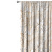 Decorative Curtain Art Nouveau leaves - a minimalist floral pattern in gold 147143 additionalThumb 9