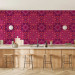 Modern Wallpaper Pink Pattern - Decorative Round Lace Pattern With Many Details 150043 additionalThumb 8