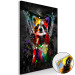 Acrylic print Colourful Animals: Racoon [Glass] 150643