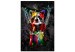 Acrylic print Colourful Animals: Racoon [Glass] 150643 additionalThumb 2