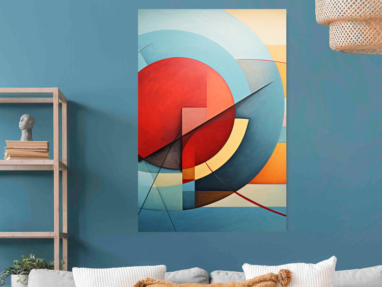 Poster Deconstructivism - A Geometric Composition in the Style of Kandinsky 151143 additionalImage 9