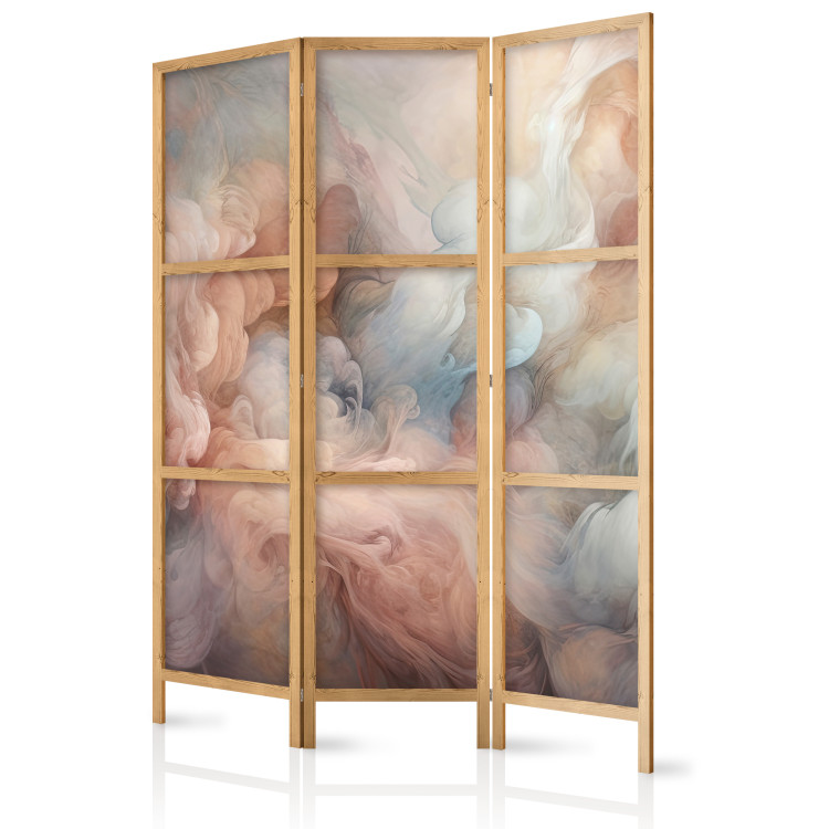 Room Separator Pastel Smoke - A Fluffy Cloud in Shades of Pink and Blue [Room Dividers] 151743 additionalImage 5