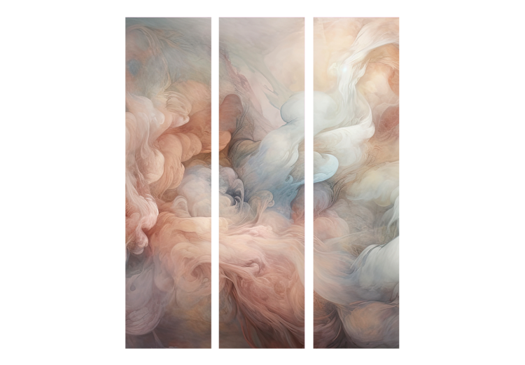 Room Separator Pastel Smoke - A Fluffy Cloud in Shades of Pink and Blue [Room Dividers] 151743 additionalImage 3