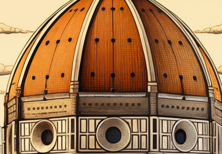 Canvas Florence - Cathedral of Santa Maria del Fiore, Heart of Tuscany 151943 additionalImage 4