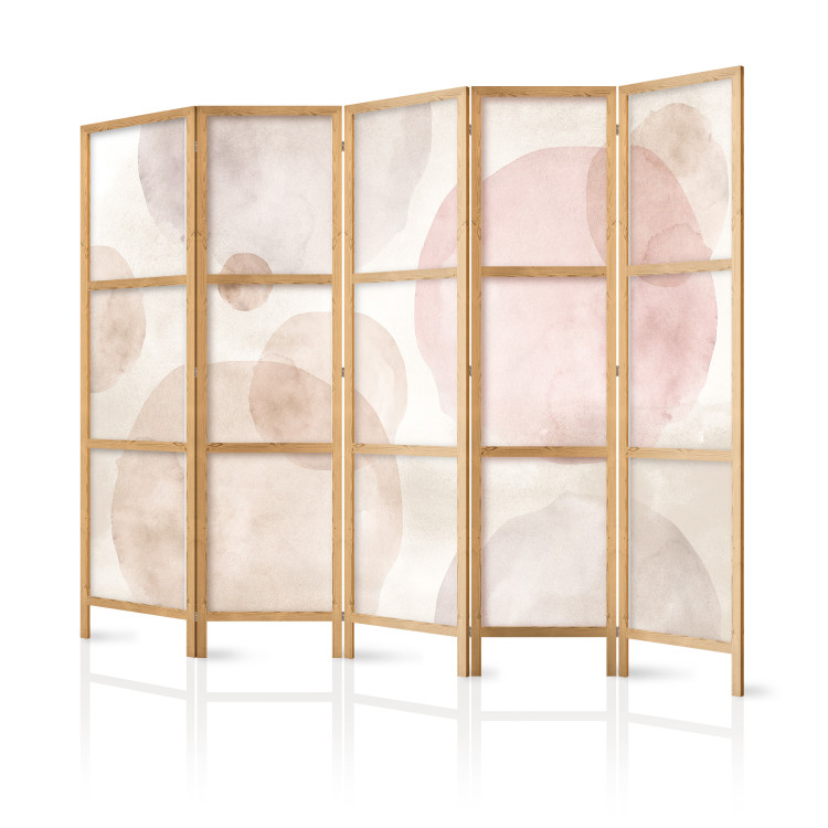 Room Divider Screen Levitating Beauty - Delicate Watercolor Composition II [Room Dividers] 152043 additionalImage 5