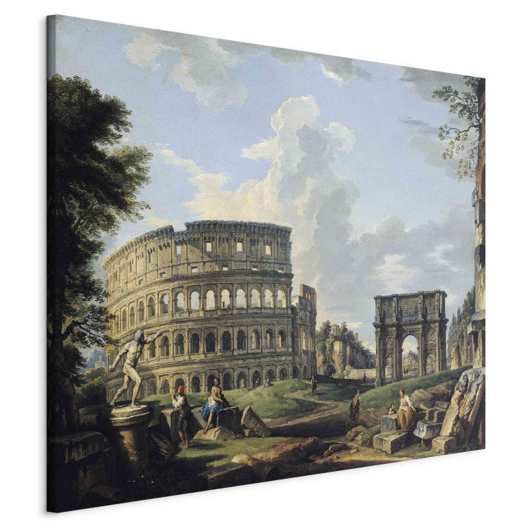 Art Reproduction The Colosseum and the Arch of Constantine 153443 additionalImage 2