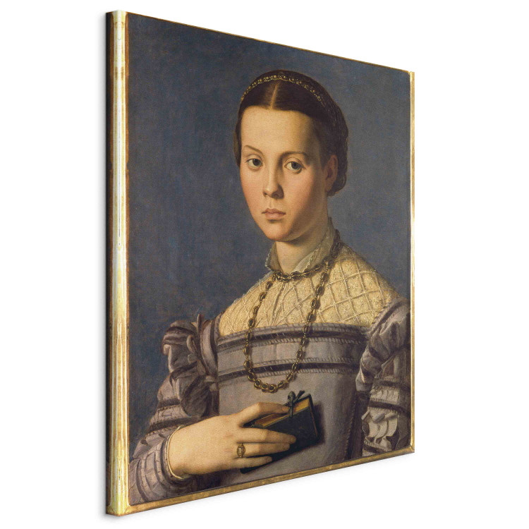 Art Reproduction Portrait of a young girl with a book 153743 additionalImage 2