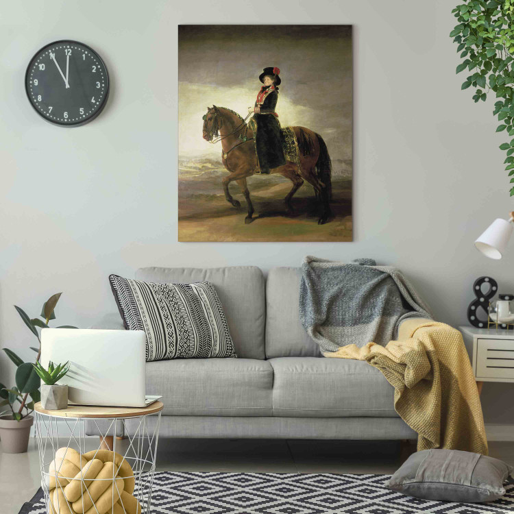 Art Reproduction Equestrian portrait of Queen Maria Luisa 156843 additionalImage 3