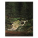 Reproduction Painting Waterfall in the fir wood 157643