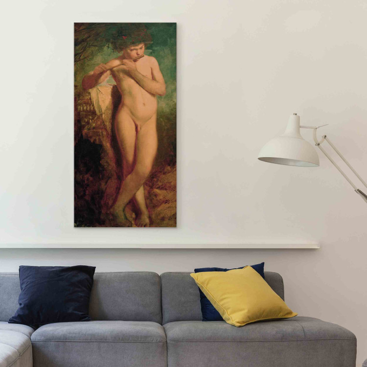Reproduction Painting Naked boy playing the flute 157843 additionalImage 5