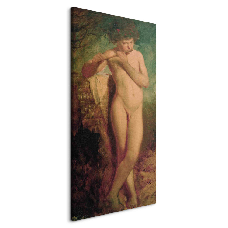 Reproduction Painting Naked boy playing the flute 157843 additionalImage 2