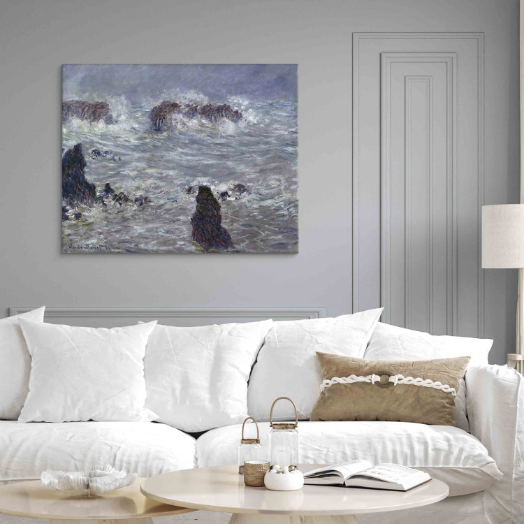 Reproduction Painting Storm, off the Coast of Belle-Ile 158743 additionalImage 3
