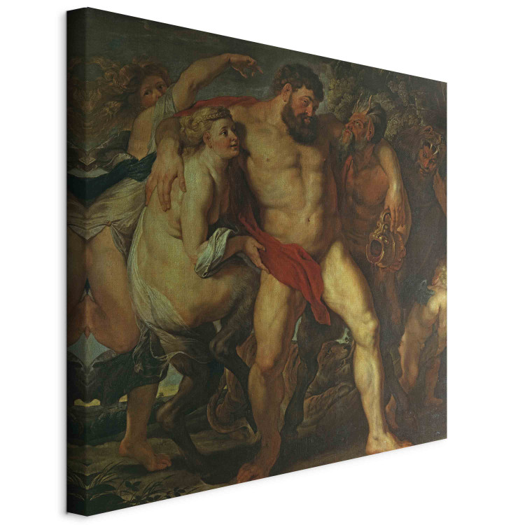 Art Reproduction The drunken Hercules, led by a Nymph and a Satyr 158943 additionalImage 2