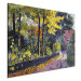 Canvas Entrance Road - Painted Landscape With Trees and Building 159943 additionalThumb 2