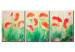 Canvas Art Print Fragility of poppies 48143
